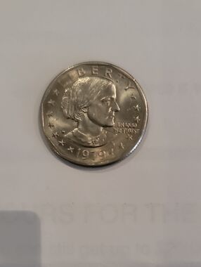 1979 Susan B. Anthony Silver-Tone Dollar Coin